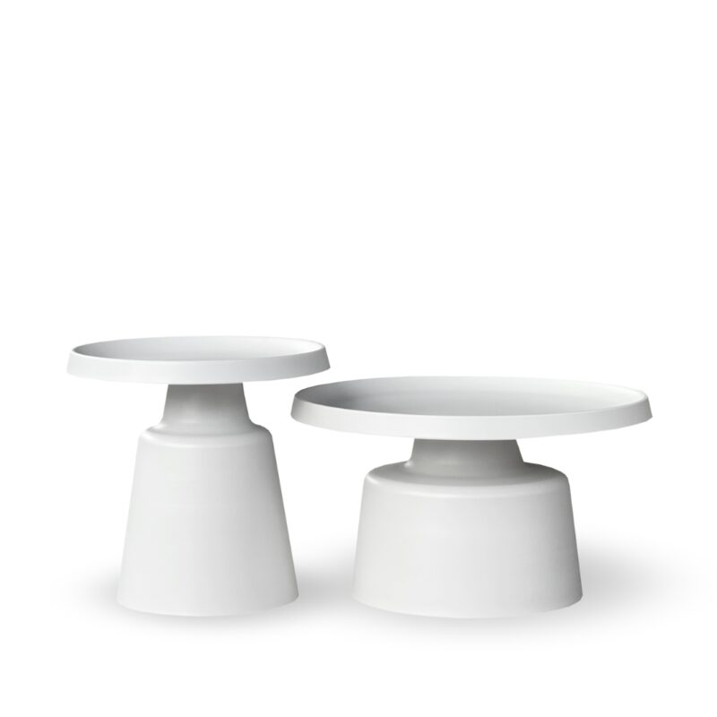 Side table genova white Ø50cm (11)