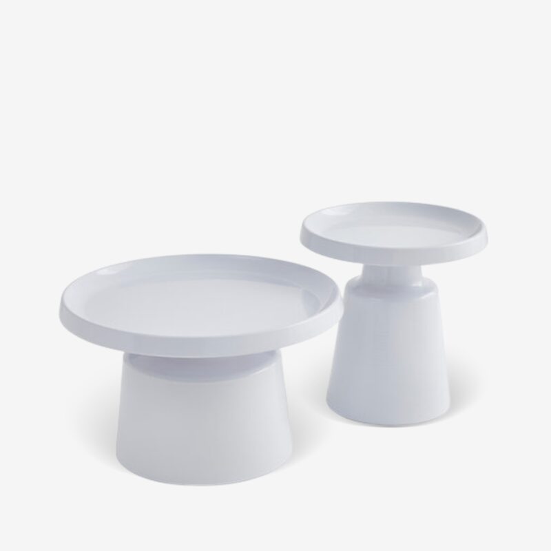 Side table genova white Ø50cm (12)