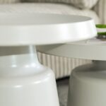 Side table genova white Ø50cm (14)