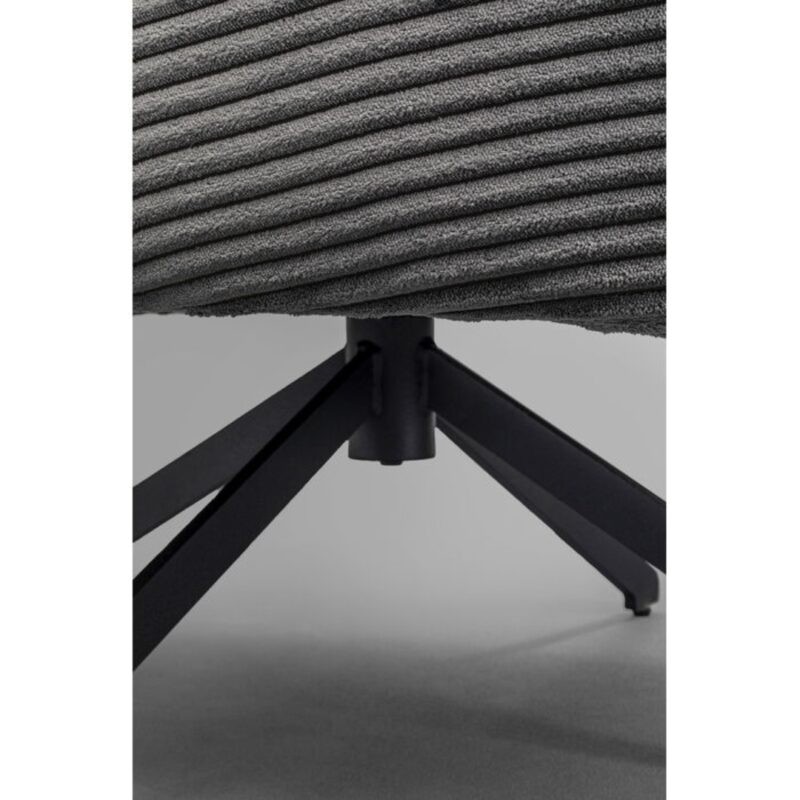 Swivel armchair milo grey (10)