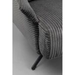 Swivel armchair milo grey (9)