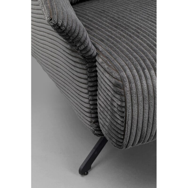 Swivel armchair milo grey (9)