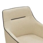 Swivel chair debra beige black (6)