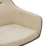 Swivel chair debra beige black (7)