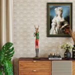 Table clock gentleman deer (3)
