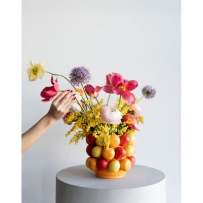 Vase fruit parade 20cm (2)