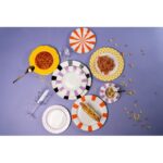 Wine glass party dots 23cm (3)