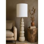 Floor lamp stones 116cm (2)