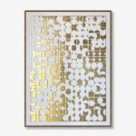 Painting gold heaven 90x120cm