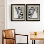 Resim doğrusal geometri 60x70cm (2)