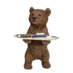 Deco Figurine Butler Standing Bear 35cm (4)