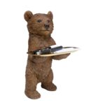 Deco Figurine Butler Standing Bear 35cm (5)