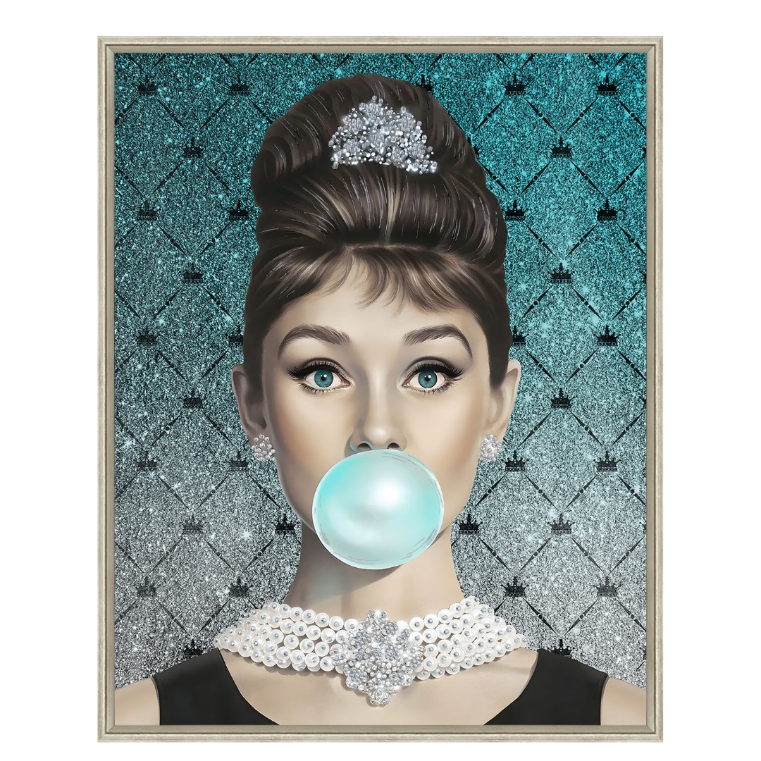 Врамена слика Дива Балон 80x120 см Врамена слика дива меур 80x120 см