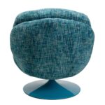 Swivel armchair cosy blue (6)