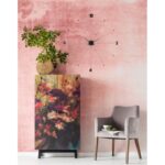 Wall clock like umbrella black