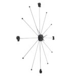 Wall clock like umbrella black (4)
