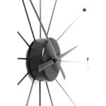 Wall clock like umbrella black (6)