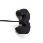Wall clock like umbrella black (9)