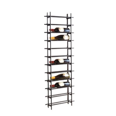 Wine shelf cape town black 45x136cm 1