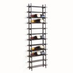 Raft verërash Cape Town i zi 45x136cm (6)