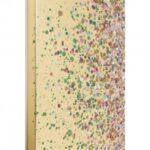 Canvas picture flower boat gold pink 80x100cm (5)
