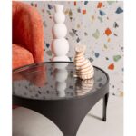 Coffee table archie black Ø70cm (3)