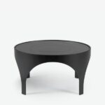 Coffee table archie black Ø70cm (4)