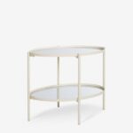 Coffee table jens ivory oval 64x44cm (2)