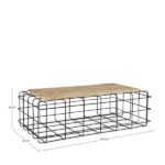 Coffee table trellis 110x65cm (9)