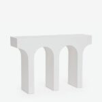 Console rhome semiarch white 120cm