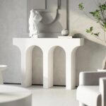 Console rhome semiarch white 120cm (2)