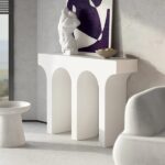 Console rhome semiarch white 120cm (3)