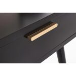 Console table josine rattan black 100cm (6)