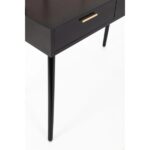 Console table josine rattan black 100cm (7)