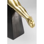 Deco figurine jumper gold 37cm (7)