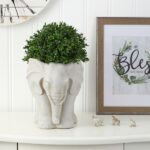 Flowerpot holder elephant s (3)