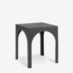 Side table archie black 45x45cm