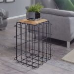 Side table trellis 35x35cm (4)