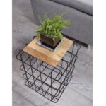Side table trellis 35x35cm (5)
