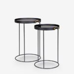Side table zeina round set2 Ø33 38cm