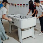 Tavolinë futbolli në stilin e bardhë (2)