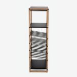 Wine rack isaac black 50x122cm (6)