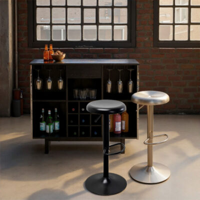 Bar stool kalea black 1