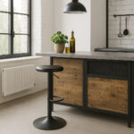 Bar stool kalea black (2)