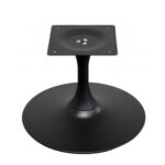 Coffee table schickeria walnut black Ø110cm (8)