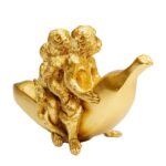 Deco figurine banana ride 12cm (6)