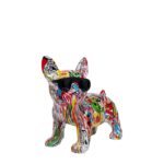 Deco figurine comic dog glasses 25cm (3)