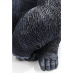 Deco figurine monkey gorilla side xl black 76cm (12)