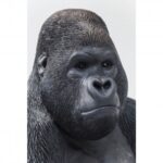 Deco figurine monkey gorilla side xl black 76cm (16)