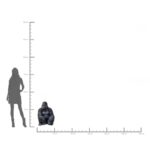 Deco figurine monkey gorilla side xl black 76cm (7)